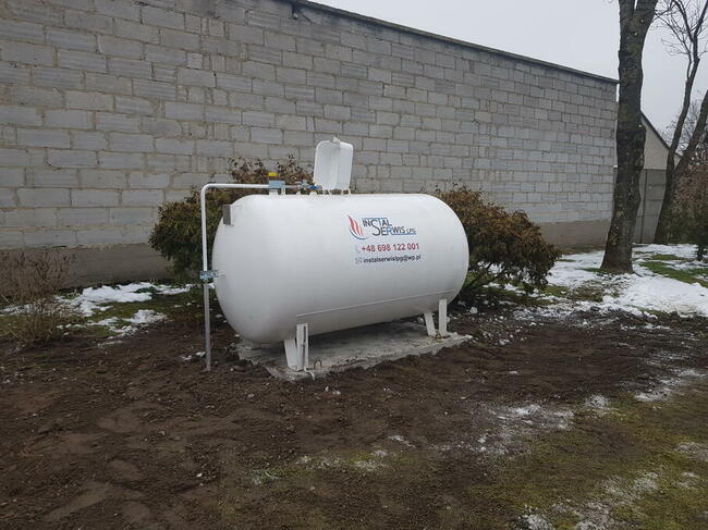 Zbiornik na gaz płynny LPG 2700L /3700L / 4850L / 6400L nazi