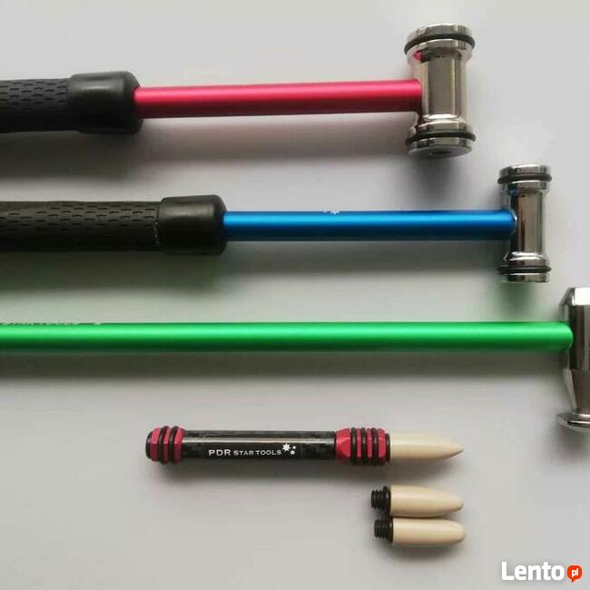 2 Młotki do pdr z 1 pobijakiem i 3 końcówkami- W PROMOCJI