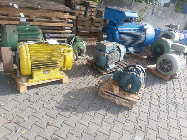 Silnik elektryczny 55kw SIEMENS1480obr/min