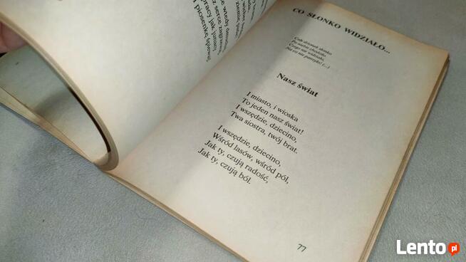 „Co słonko widziało” Maria Konopnicka + GRATIS książka