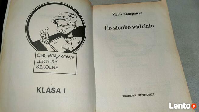 „Co słonko widziało” Maria Konopnicka + GRATIS książka
