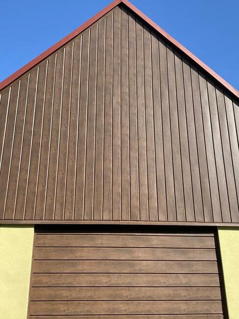 DESKI Z BLACHY drewnopodobnej - elewacje, bramy, płoty !!!