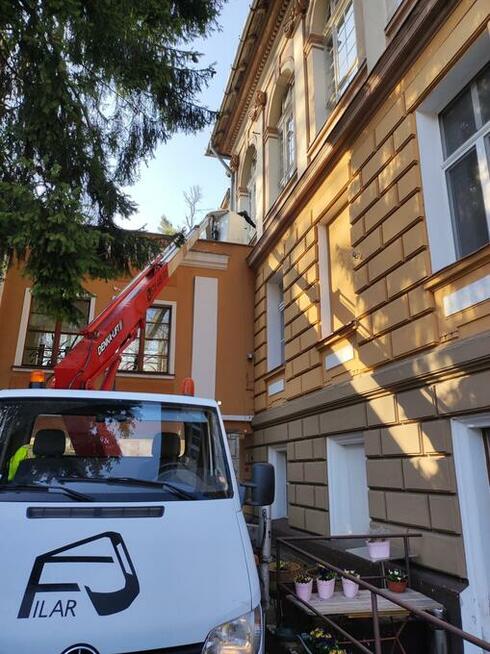 Podnośnik koszowy wynajem usługi 21m , 11 m bok, OPOLSKIE/DO