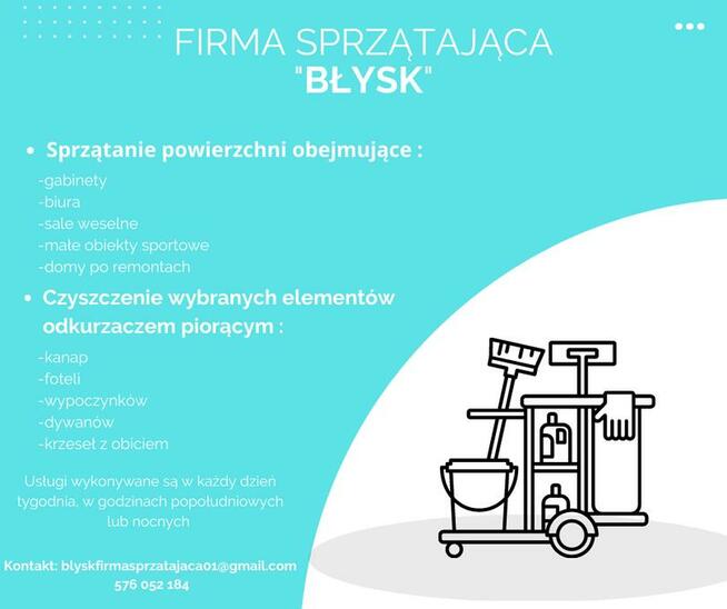 Błysk Firma Sprzątająca