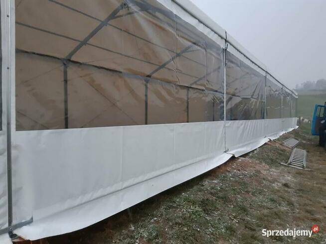 Poszycie do hali namiotowej dach bok z plandeki każdego pro
