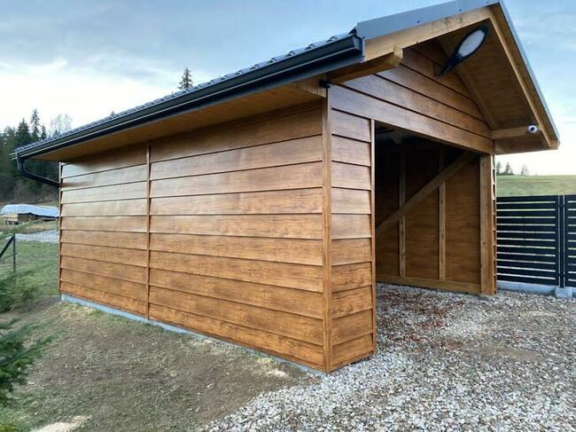 DESKI Z BLACHY drewnopodobnej - elewacje, bramy, płoty !!!