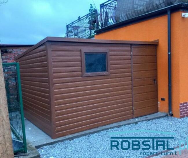 Garaż blaszany 3,5x3 Pomieszczenie Gospodarcze