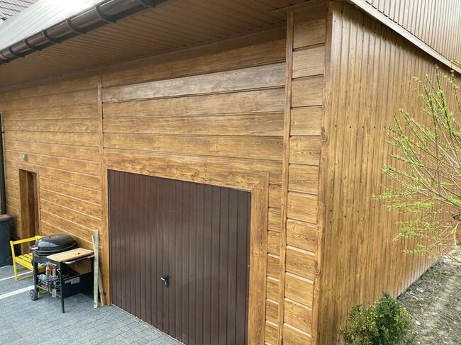 DESKI Z BLACHY drewnopodobnej - elewacje, bramy, płoty !!!