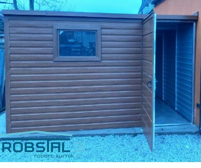 Garaż blaszany 3,5x3 Pomieszczenie Gospodarcze