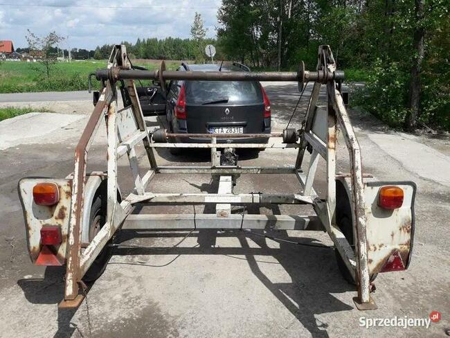 Przyczepa do kabli samozaładowcza bębnów dmc 1800kg