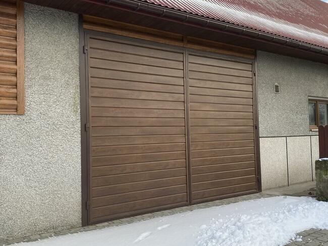 DESKI Z BLACHY drewnopodobnej - elewacje, bramy, płoty !!!