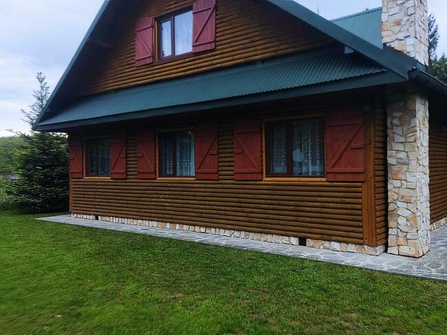 Duży domek nad rzeką w Bieszczadach w cenie Sauna i Jacuzzi