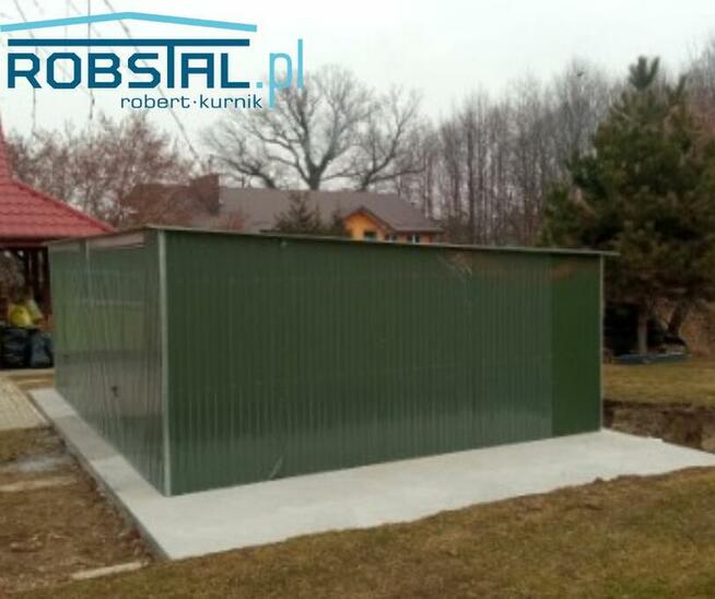 Garaż blaszany 7x5 Producent Montaż w 7 dni