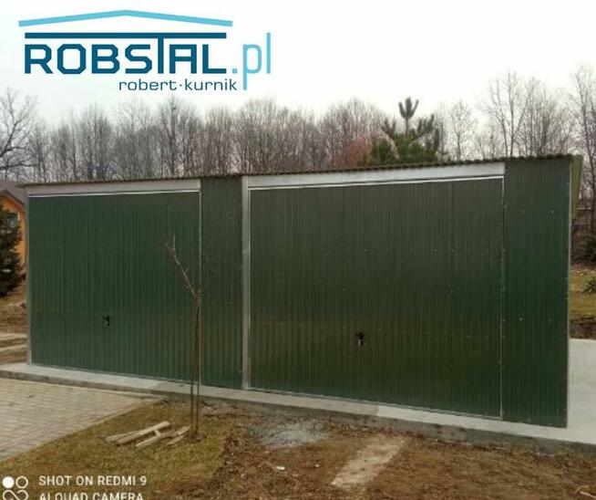 Garaż blaszany 7x5 Producent Montaż w 7 dni