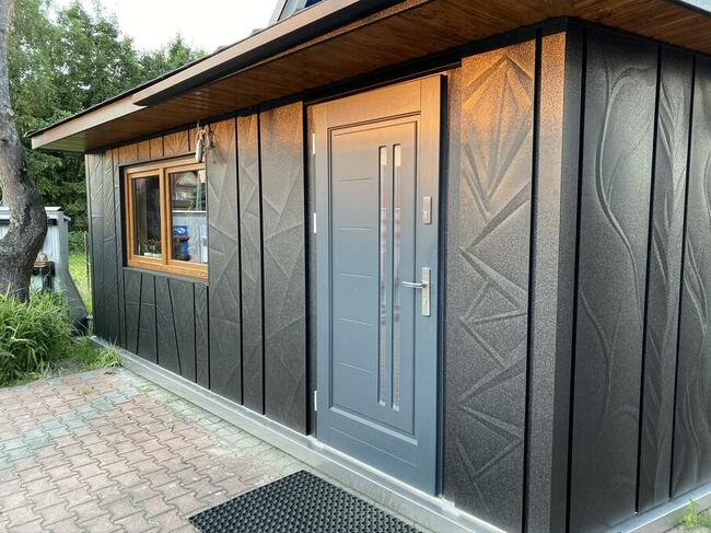 DESKI Z BLACHY drewnopodobnej - elewacje, bramy, płoty !!!