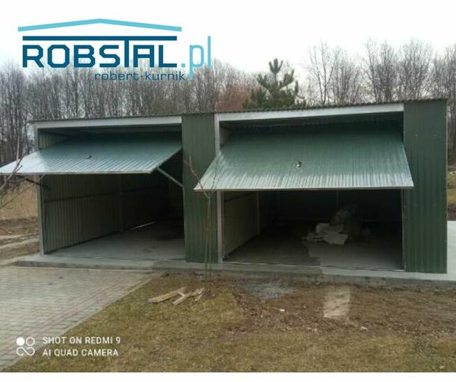Garaż blaszany 7x5 Producent Montaż w 7 dni