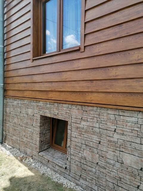 DESKI Z BLACHY drewnopodobnej - elewacje, bramy, płoty !!!