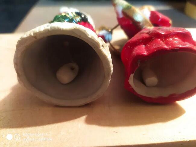 Bombki choinkowe Dzwoneczki na choinkę PRL