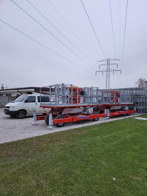 Wynajem Podestów Ruchomych Masztowych Podnośników Scanclimber