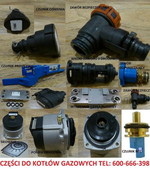 Ariston pompa Viessmann czujnik części do Aristona