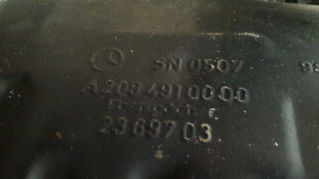 Sprzedam tłumik końcowy do mercedesa