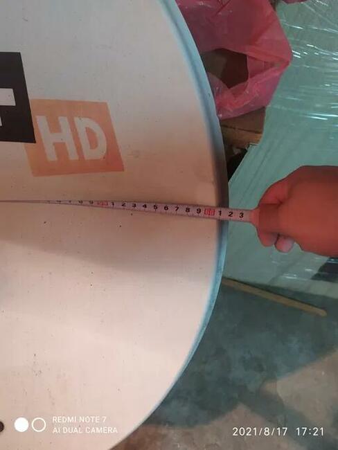 talerz anteny z konwerterem