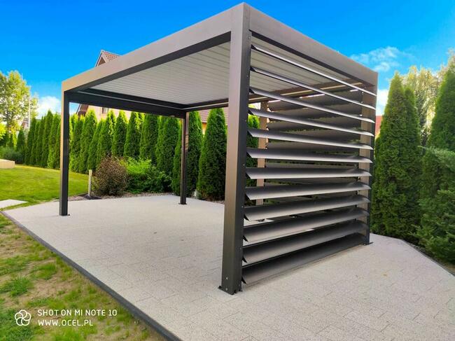Pergola lamelowa, pergola aluminiowa, wiaty garażowe.