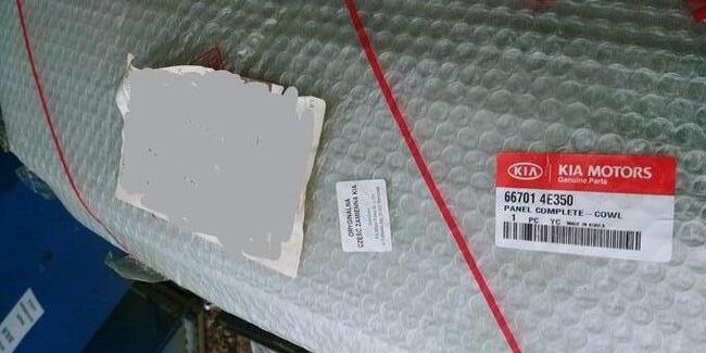 Pas podszybia KIA 66701 4E350