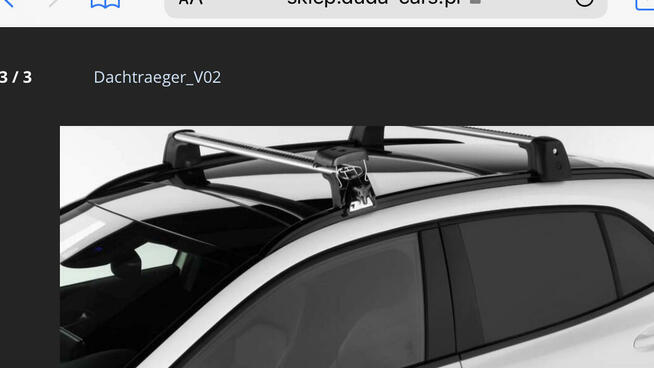 Sprzedam oryginalny bagażnik dachowy Mercedes