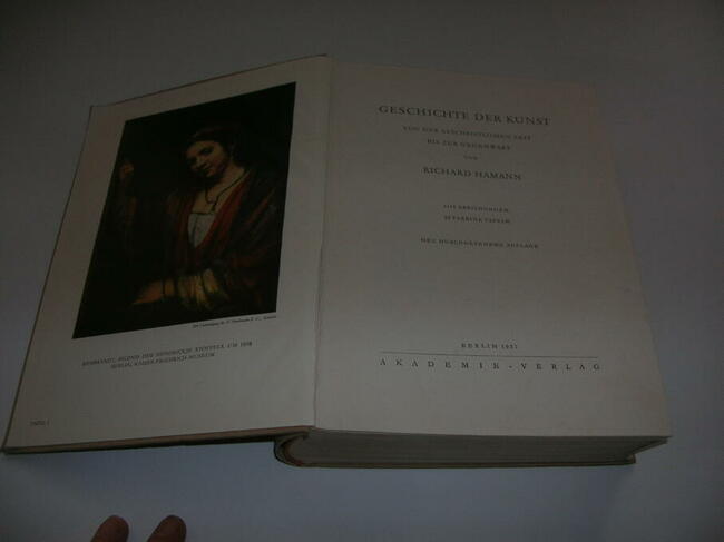 Richard Hamann: Geschichte der Kunst