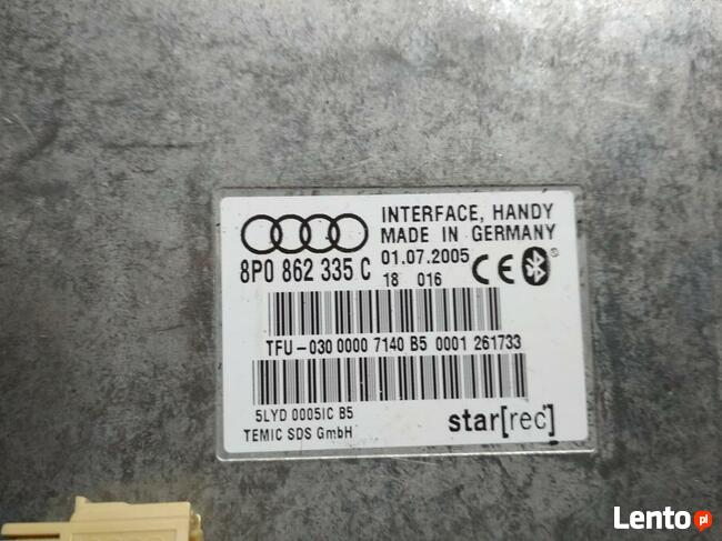 Oryginalny moduł bluetooth z anteną do Audi A3 8P