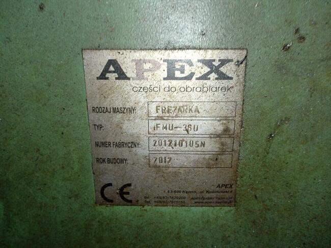 Frezarka Uniwersalna FMU-36U Stół 1320x360