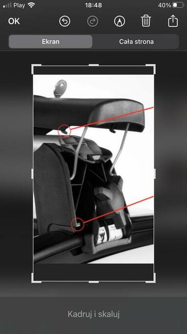 Sprzedam oryginalny bagażnik dachowy Mercedes