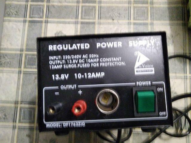 Zasilacz 13,8V 10A 12A DF1763 do CB radia ZS10 stabilizowany