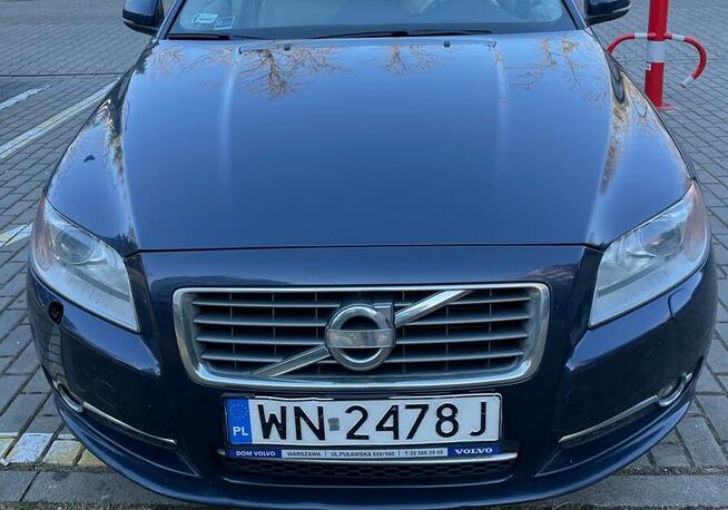 Volvo S80 D3 2012 granatowe bezwypadkowe faktura