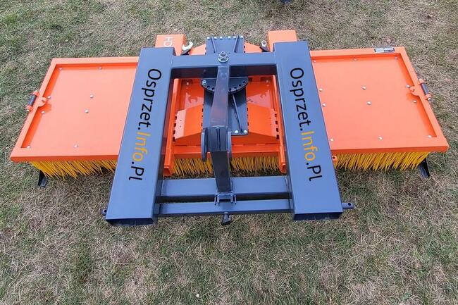 Skrętna zamiatarka szczotkowa ZLP LONG - 200cm( widły + TUZ)