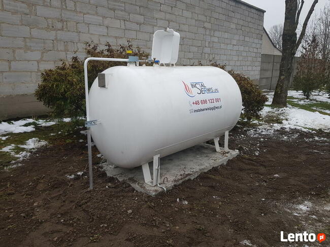 Zbiornik na gaz płynny LPG 2700L /3700L / 4850L / 6400L nazi