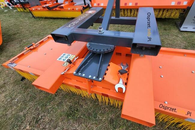 Skrętna zamiatarka szczotkowa ZLP LONG - 200cm( widły + TUZ)