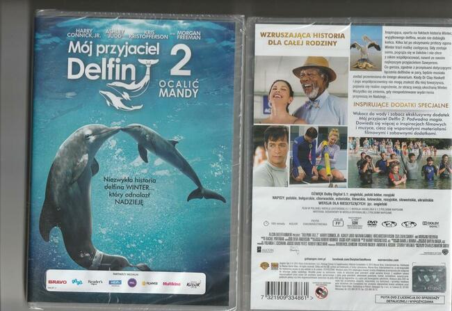 Mój przyjaciel Delfin 2 Morgan Freeman DVD