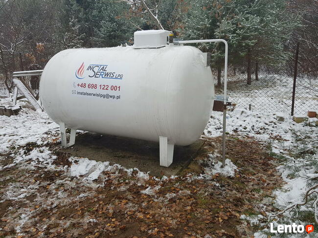 Zbiornik na gaz płynny LPG 2700L /3700L / 4850L / 6400L nazi