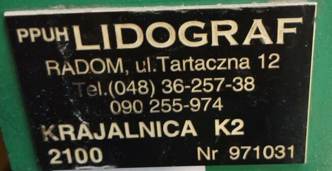 Sprzedam krajalnico-bigownicę.Nowa wiosenna oferta.