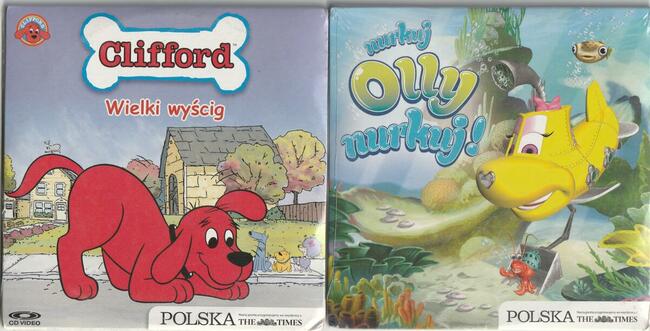 CLIFFORD WIELKI WYŚCIG Nurkuj Olly 2 CD