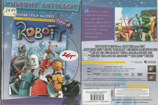 Roboty (booklet) DVD