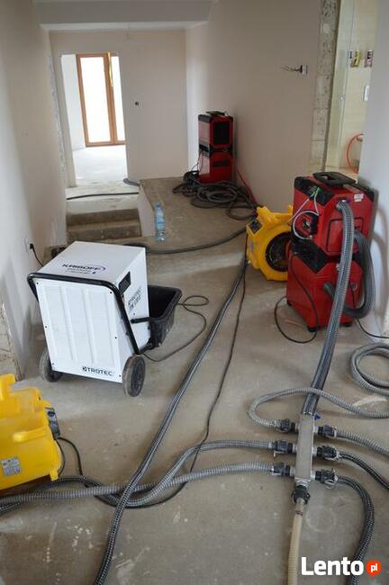 KRISOFF osuszanie budynków, domów i mieszkań po zalaniu