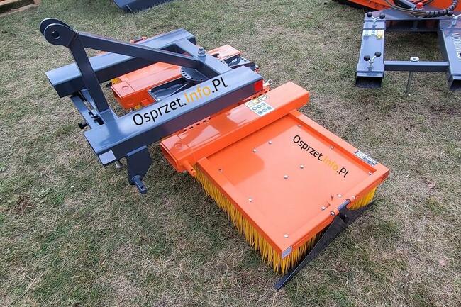 Skrętna zamiatarka szczotkowa ZLP LONG - 200cm( widły + TUZ)