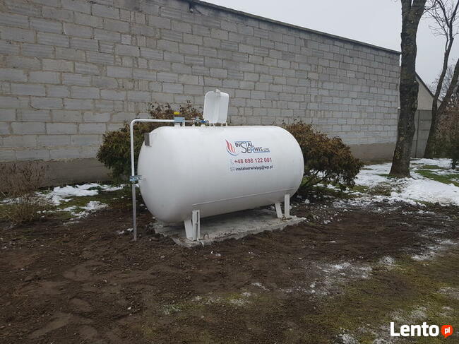 Zbiornik na gaz płynny LPG 2700L /3700L / 4850L / 6400L nazi
