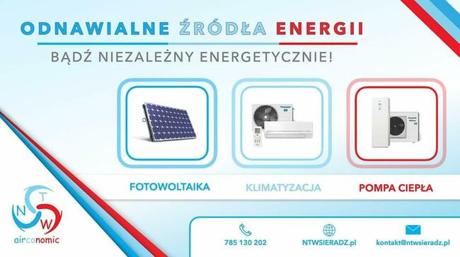 NTW Airconomic pompy ciepła Panasonic