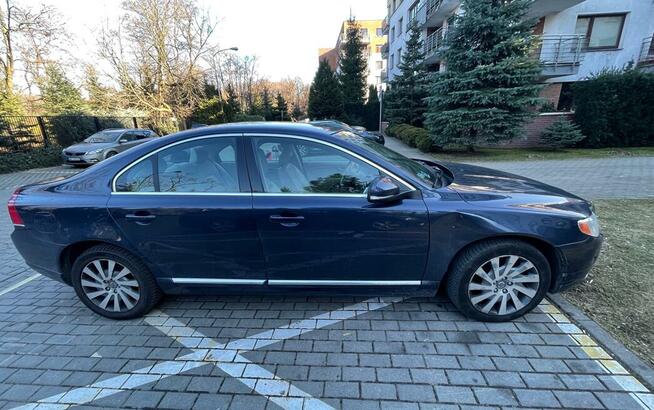 Volvo S80 D3 2012 granatowe bezwypadkowe faktura