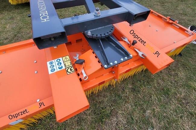 Skrętna zamiatarka szczotkowa ZLP LONG - 200cm( widły + TUZ)