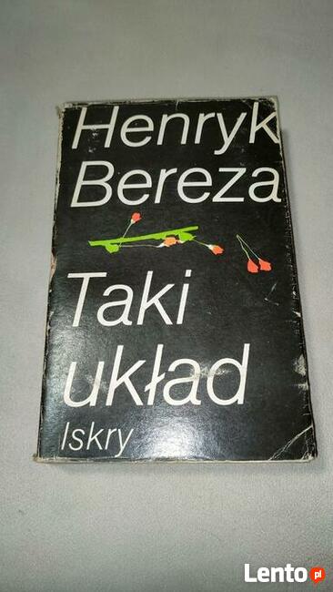 „Taki układ” Henryk Bereza + GRATIS książka